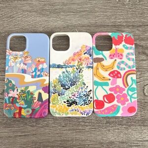 Vibrant Artistic Phone Case Trio for iPhone 13
